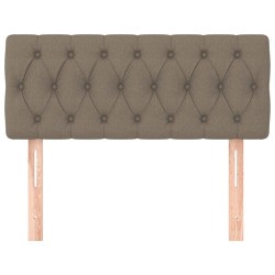 Tête de lit Taupe 100x7x78/88 cm Tissu 629471629471