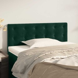 Tête de lit Vert foncé 90x5x78/88 cm Velours 629472629472