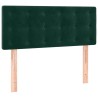 Tête de lit Vert foncé 90x5x78/88 cm Velours 629472629472