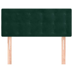 Tête de lit Vert foncé 90x5x78/88 cm Velours 629472629472