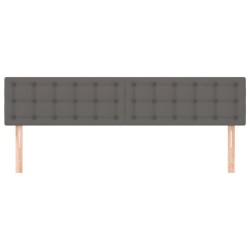 Têtes de lit Gris 180x5x78/88 cm Similicuir 629474629474