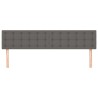 Têtes de lit Gris 180x5x78/88 cm Similicuir 629474629474