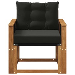 Sofa de milieu extérieur Bois d'Acacia Massif Naturel 629477629477