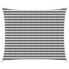Voile d'ombre Anthracite et blanc 2,5 x 3,5 m HDPE 629482629482