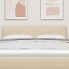 Tête de lit réglable en hauteur Crème 144 cm tissu 629484629484