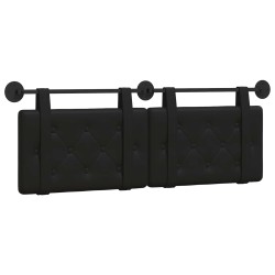 Tête de lit suspendue Noir Simili cuir 629486629486