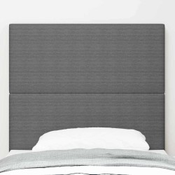 Tête de lit LED Gris clair 90 cm Tissu en velours côtelé 629518629518