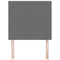 Tête de lit LED Gris clair 90 cm Tissu en velours côtelé 629518629518