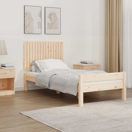 Tête de lit murale 95,5x3x60 cm Bois massif de pin 629521629521