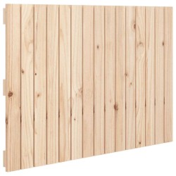 Tête de lit murale 95,5x3x60 cm Bois massif de pin 629521629521