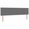 Tête de lit Gris clair 180 cm Tissu en velours côtelé 629526629526