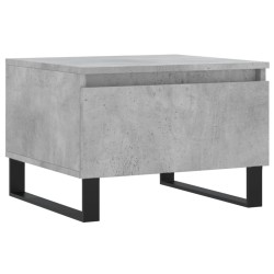Tables basses 2 pcs gris béton 50x46x35 cm bois d'ingénierie 629530629530