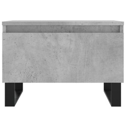 Tables basses 2 pcs gris béton 50x46x35 cm bois d'ingénierie 629530629530