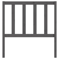 Tête de lit Gris 96x4x100 cm Bois massif de pin 629537629537