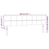 Tête de lit à LED Crème 200x5x78/88 cm Tissu 629539629539
