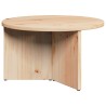 Table basse 2 pcs Naturel Bois de pin massif 629541629541