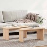 Table basse 2 pcs Naturel Bois massif en pin 629542629542