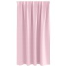 Rideaux occultants avec anneaux 2 pcs Rose bébé 140 x 140 cm 629549629549