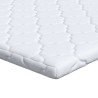 Surmatelas en Coco Blanc 90 x 200 cm Tissu jacquard 629551629551