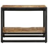 Table basse 50x50x38 cm bois de manguier massif brut 629553629553