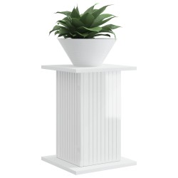 Support de Plante 2 pcs Blanc brillant 30,5 x 30 x 43 cm 629557629557