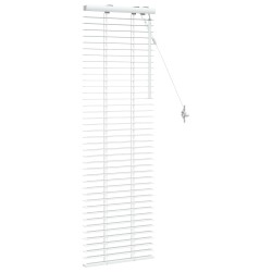 Store Vénitien Blanc 50 x 130 cm 35 mm Bois de paulownia massif 629560629560