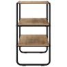 Table console Chêne artisanal 80 x 41 x 75 cm Bois d'ingénierie 629562629562