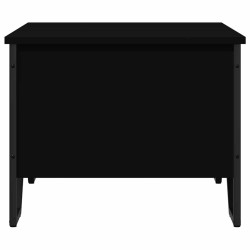 Table basse noir 75x51x40 cm bois d'ingénierie 629564629564