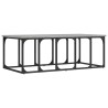 Table basse sonoma gris 100x50x35,5 cm bois d'ingénierie 629565629565