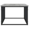 Table basse sonoma gris 100x50x35,5 cm bois d'ingénierie 629565629565
