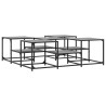 Table basse sonoma gris 121x121x40 cm bois d'ingénierie 629566629566