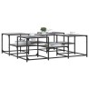 Table basse sonoma gris 121x121x40 cm bois d'ingénierie 629566629566