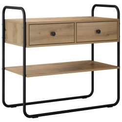 Table console Chêne artisanal 100 x 40 x 75 cm 629571629571