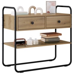 Table console Chêne artisanal 100 x 40 x 75 cm 629571629571