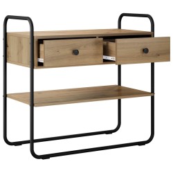 Table console Chêne artisanal 100 x 40 x 75 cm 629571629571