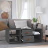 Table basse Gris 100x50x41 cm Bois massif de pin 629573629573