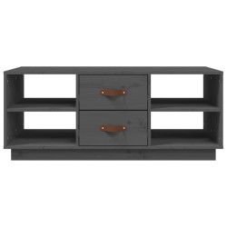 Table basse Gris 100x50x41 cm Bois massif de pin 629573629573