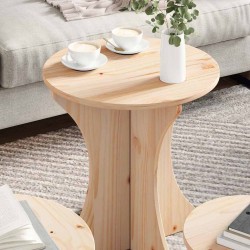 Table basse 3 pcs Naturel 629582629582