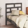 Tête de lit Gris 96x4x100 cm Bois massif de pin 629584629584