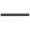 Bordure de Pelouse 50 pcs 103 x 10 cm Acier Noir 629590629590