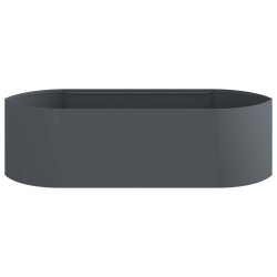 Jardin surélevé Anthracite 140 x 40 x 40 cm Acier 629603629603