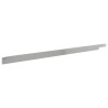 Bordure de Pelouse 10 pcs 100 x 10 x 8 cm Acier Argenté 629609629609