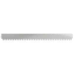 Bordure de Pelouse 10 pcs 103 x 10 cm Acier Argenté 629613629613