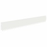 Bordure de Pelouse 10 pcs 103 x 15 cm Acier Blanc 629615629615