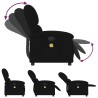 Fauteuil de massage inclinable noir velours 629621629621
