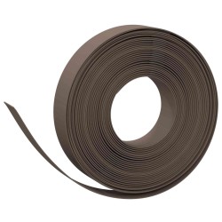 Bordures 25 m 10 cm PE Marron 629623629623