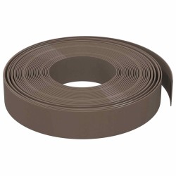 Bordures 25 m 10 cm PE Marron 629623629623