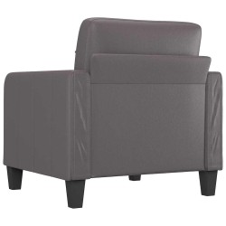 Fauteuil Gris 60 cm Similicuir 629624629624