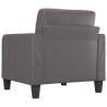 Fauteuil Gris 60 cm Similicuir 629624629624