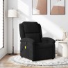 Fauteuil de massage inclinable noir velours 629625629625